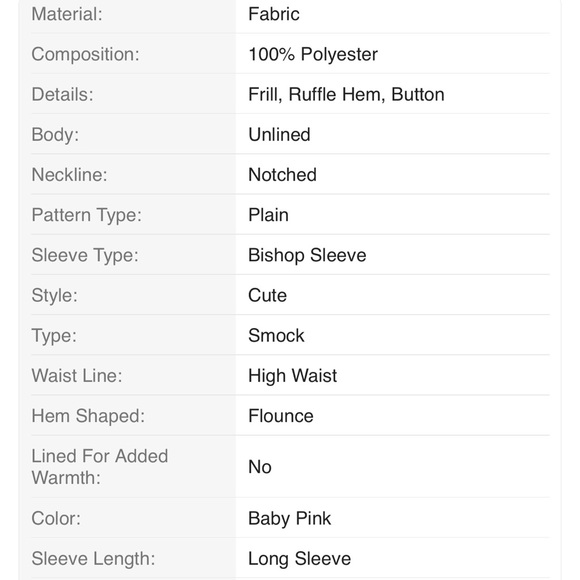 Neck Smock Burgundy Long Sleeve Dress - Picture 7 of 7